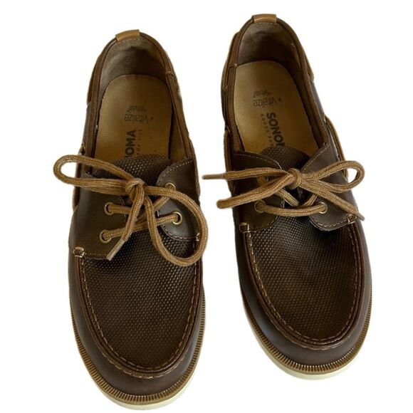 Sonoma Boat shoes, Men’s, Size 10, Brown - Picture 1 of 4
